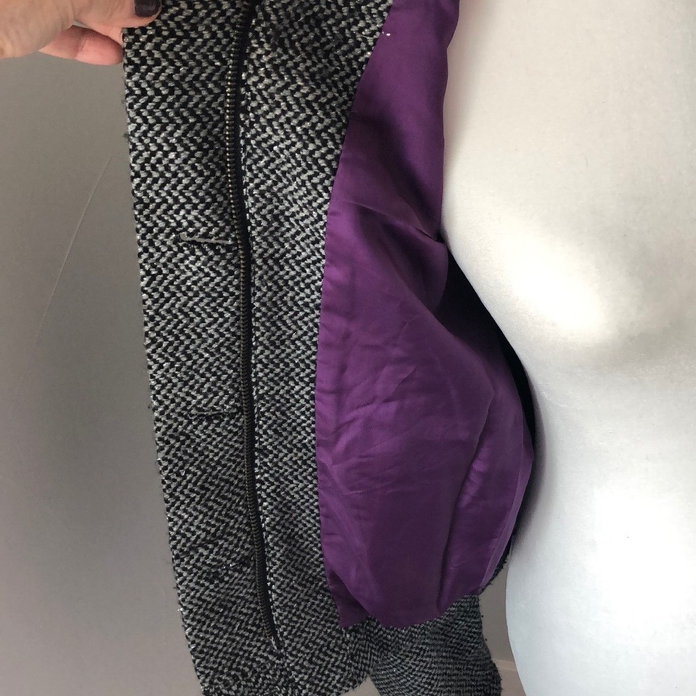 Urban Outfitters Ruffled Bomber Jacket - Picture 3 of 5